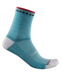 CASTELLI κάλτσες κλασικές - ROSSO CORSA W 11 - γαλάζιο