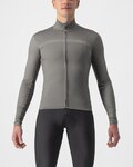 CASTELLI χειμερινές μακρυμάνικες φανέλες - PRO THERMAL LS - γκρί