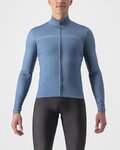 CASTELLI χειμερινές μακρυμάνικες φανέλες - PRO THERMAL LS - μπλε