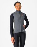 CASTELLI γιλέκα - PERFETTO ROS 2 W - γκρί