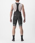 CASTELLI κοντά παντελόνια με τιράντες - FREE AERO RC CLASSIC - μαύρο/λευκό