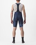 CASTELLI κοντά παντελόνια με τιράντες - FREE AERO RC KIT - μπλε/λευκό