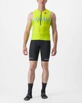 CASTELLI κοντά παντελόνια χωρίς ιμάντες - RIDE - RUN SHORT - μαύρο