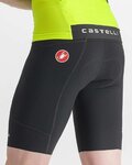 CASTELLI κοντά παντελόνια χωρίς ιμάντες - RIDE - RUN SHORT - μαύρο