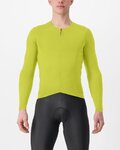 CASTELLI χειμερινές μακρυμάνικες φανέλες - FLY LS - κίτρινο