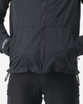 CASTELLI μονωμένα μπουφάν - TRAIL HOODIE - μαύρο