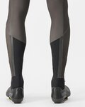 CASTELLI μακριά παντελόνια με τιράντες - UNLIMITED THERMAL - καφέ
