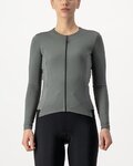CASTELLI χειμερινές μακρυμάνικες φανέλες - FLY LS W - γκρί