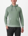 CASTELLI φούτερ - LOGO HOODIE - ανοιχτό πράσινο