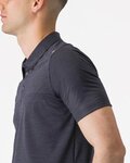 CASTELLI πόλο μπλουζα - MERINO POLO - ανθρακί