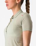 CASTELLI πόλο μπλουζα - MERINO W POLO - πράσινο