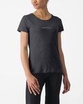 CASTELLI κοντομάνικα μπλουζάκια - CLASSICO W TEE - μαύρο