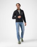 CASTELLI φούτερ - CLASSICO FLEECE - μαύρο