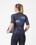 CASTELLI κοντομάνικες φανέλα - CLIMBER'S A/C W - μωβ