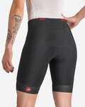 CASTELLI κοντά παντελόνια χωρίς ιμάντες - TRI W SHORT - μαύρο