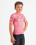 CASTELLI κοντομάνικες φανέλα - #GIRO107 KID - ροζ
