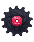BBB τροχαλίες ντεραγιέ - ROLLERBOYS CERAMIC 11T, 13T - κόκκινο/μαύρο