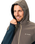 VAUDE αντιανεμικά μπουφάν - QIMSA SOFTSHELL - καφέ/μπλε