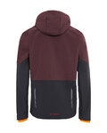VAUDE αντιανεμικά μπουφάν - QIMSA SOFTSHELL - μπορντό/μαύρο