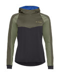 VAUDE χειμερινές μακρυμάνικες φανέλες - QUIMSA LS - πράσινο/μαύρο