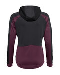 VAUDE χειμερινές μακρυμάνικες φανέλες - QUIMSA LS - μπορντό/ροζ/μαύρο