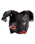 LEATT προστατευτικά πλάτης και θώρακα - CHEST PROTECTOR 4.5 PRO JUNIOR - μαύρο/κόκκινο