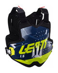 LEATT προστατευτικά πλάτης και θώρακα - CHEST PROTECTOR 1.5 TORQUE - μαύρο/μπλε/κίτρινο