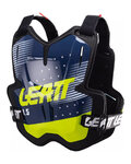 LEATT προστατευτικά πλάτης και θώρακα - CHEST PROTECTOR 1.5 TORQUE - μαύρο/μπλε/κίτρινο