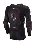 LEATT προστατευτικά πλάτης και θώρακα - BODY PROTECTOR 3DF AIRFIT EVO - μαύρο
