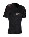 LEATT προστατευτικά πλάτης και θώρακα - SHOULDER TEE 3DF AIRFIT LITE EVO - μαύρο