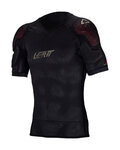 LEATT προστατευτικά πλάτης και θώρακα - SHOULDER TEE 3DF AIRFIT LITE EVO - μαύρο