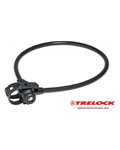TRELOCK κλειδαριές ποδηλάτου - KS 222/75/12 + HOLDER FIXXGO  - μαύρο