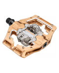 LEATT πεντάλ - GRAVITY 6.0 CLIP-IN - μπρούντζος