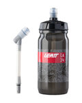 LEATT μπουκάλια νερού - STEADYSIP CONVERTIBLE 600ML - μαύρο