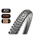 MAXXIS κάπες - DISSECTOR 29x2.40wt EXO TR/3C - μαύρο