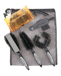 SUPER B Σετ βουρτσών καθαρισμού - CLEANING BRUSH SET TB-32950 - γκρί