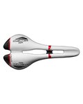 SELLE SAN MARCO σέλες - ASPIDE OPEN-FIT RACING NARROW - λευκό/μαύρο/κόκκινο
