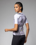ALÉ κοντομάνικες φανέλα - SPRINTER R-EV1 - λευκό/μωβ/γκρί