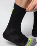 ALÉ κάλτσες κλασικές - COLOR BLOCK - μαύρο/γκρί