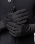 ALÉ γάντια με μακριά δάχτυλα - RIPARO - μαύρο