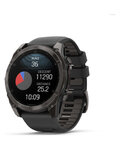 GARMIN smart watch - FENIX 8 AMOLED SAPPHIRE 51 mm - μαύρο