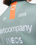 GOBIK κοντομάνικες φανέλα - ODYSSEY NETCOMPANY INEOS 26 - πράσινο/πορτοκαλί
