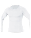 GORE μακρυμάνικα μπλουζάκια - BASE LAYER - λευκό
