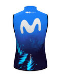 GOBIK γιλέκα - PLUS 2.0 MOVISTAR TEAM 2024 - μπλε/λευκό