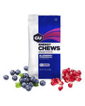 GU διατροφή - ENERGY CHEWS 60 g BLUEBERRY POMEGRANATE