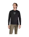 FOX θερινές μακρυμάνικες φανέλες - RANGER LS HEAD - μαύρο