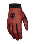 FOX γάντια με μακριά δάχτυλα - RANGER - κόκκινο