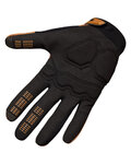 FOX γάντια με μακριά δάχτυλα - RANGER GEL - καφέ