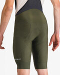 CASTELLI κοντά παντελόνια με τιράντες - COMPETIZIONE 2 - πράσινο