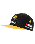 RAPIDGEAR καπέλα - VISMA PODIUM FLAT CAP 2025 - μαύρο/κίτρινο